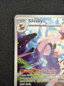 Silvally 095/084 Pitch Black -Illustration Rare Pokemon TCG Near Mint #LB2 - Image 2