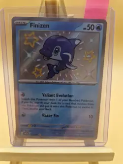 Pokemon TCG Finizen 123/091 Paldean Fates Baby Shiny - Image 3