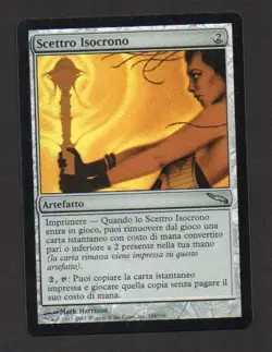 MTG FOIL Scettro Isocrono Isochron Scepter FOIL (Mirrodin) - Image 1