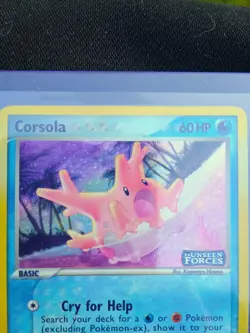 Pokemon The Pokemon Company Corsola 37/115 Unseen Forces Reverse Holo EN 60HP - Image 2