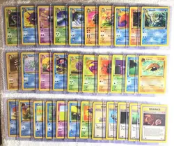 EXC/NM 1st edition COMPLETE Pokemon FOSSIL 32 Card Uncommon/Common Set/62 - Image 1
