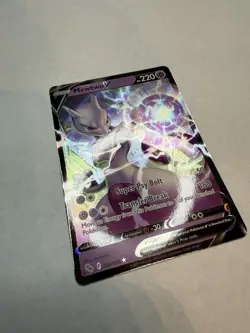 Pokemon TCG Mewtwo V 030/078 Pokemon GO Holo Ultra Rare English - Image 5