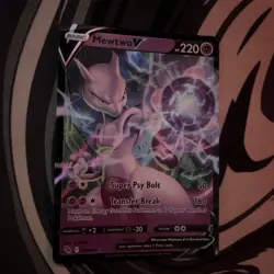 Mewtwo V 030/078 Pokemon GO Holo - Image 2
