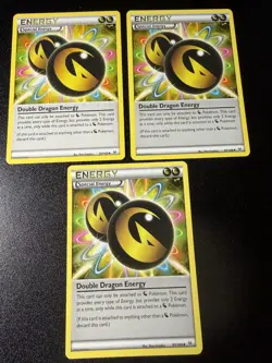 3x Double Dragon Energy 97/108 Roaring Skies MP - Image 1