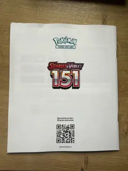 Pokemon TCG Centre 151 Players Guide Booklet ETB Elite Trainer Box - Image 2