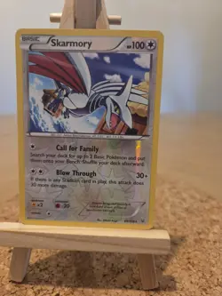 Pokemon Card Skarmory Roaring Skies Reverse Holo 69/108 Near Mint - Image 1