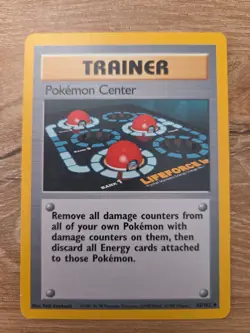 Pokemon TCG Pokemon Center Base Set 85/102 Regular LP - Image 1