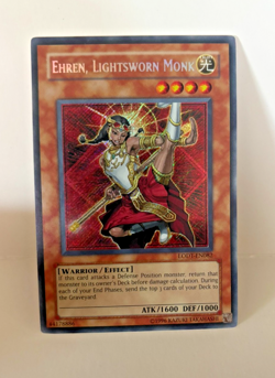 Ehren, Lightsworn Monk LODT-EN082 Light of Destruction Unlimited - Image 1