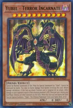 Yubel - Terror Incarnate (BLC1-EN028) - Ultra Rare - 1st Edition - Image 1