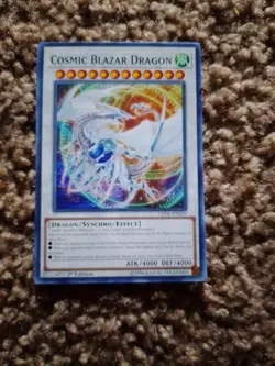 Cosmic Blazar Dragon LED6-EN029 Legendary Duelists: Magical Hero 1st Edition Nm - Image 1