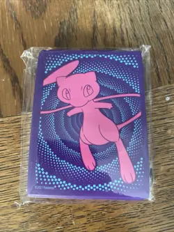 Pokemon Fusion Strike ETB Mew Card Sleeves 65 Ct New Sealed - Image 1