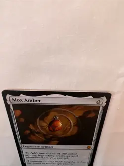 Mox Amber Dominaria Card Magic the Gathering Regular Near Mint Condition - Image 2