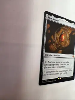 Mox Amber Dominaria Card Magic the Gathering Regular Near Mint Condition - Image 3
