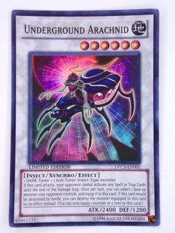 Underground Arachnid / DPC5-EN001 / Super Rare / Limited Edition / NM - Image 1