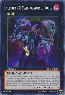 Number 43: Manipulator of Souls [PRIO-EN047] Common Lightly Played 1st Edition - Image 1