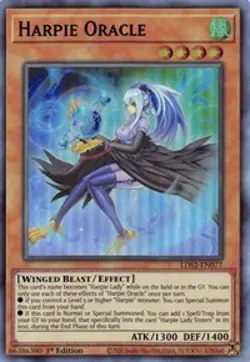 Harpie Oracle (Blue) [LDS2-EN077] Ultra Rare Near Mint 1st Edition - Yugioh sing - Image 1