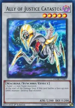 Ally of Justice Catastor [DUDE-EN007] Ultra Rare Near Mint 1st Edition - Yugioh - Image 1