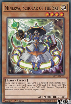Minerva, Scholar of the Sky [SR05-EN002] Common Near Mint 1st Edition - Image 1