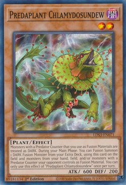Predaplant Chlamydosundew [LDS3-EN071] Common Near Mint 1st Edition - Image 1
