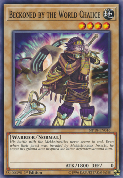 Beckoned by the World Chalice [MP18-EN046] Common Near Mint 1st Edition - Image 1