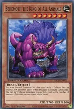 Behemoth the King of All Animals [SBCB-EN052] Common Near Mint 1st Edition - Image 1