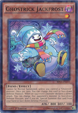 Ghostrick Jackfrost [BP03-EN111] Shatterfoil Rare Near Mint 1st Edition - Yugioh - Image 1