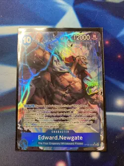 One Piece TCG - Edward.Newgate OP08-043 AA (V.2) - Englisch - Near Mint - Image 1