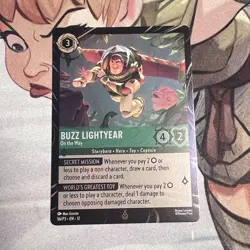 Disney Lorcana: Buzz Lightyear - On the Way (Disney Parks Promo, Foil) - Image 1