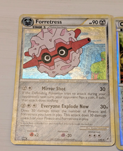 Pokemon Call of Legends 2 Card Lot Cleffa Reverse Holo Forretress Holo Rare - Image 2