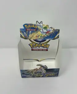 Pokemon Brilliant Stars EMPTY Booster Box Only Pokemon Trading Card Game - Image 1