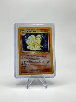 Pokemon TCG Ninetales Holo Unlimited Holo Rare Card Base Set 13/130 - Image 2