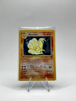 Pokemon TCG Ninetales Holo Unlimited Holo Rare Card Base Set 13/130 - Image 5