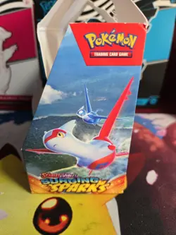 Pokemon Surging Sparks Booster Box Empty No Packs Or Cards. - Image 2