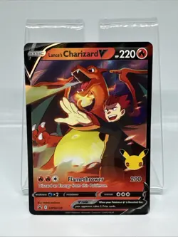 Lance's Charizard V SWSH133 SWSH: Sword & Shield Promo Cards Holo - Image 1