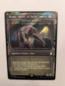 Ruzka, Terror of Point Lookout Showcase Surge Foil - PIP 0876 - NM - MTG Magic - Image 3