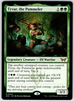 Tyvar, the Pummeler 202 Duskmourn: House of Horror MTG NM - Image 1