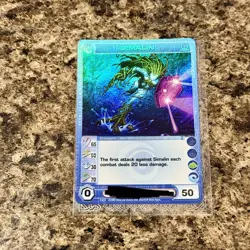 Chaotic card : Simalin Promo MAX E,C beyond The Doors 1st Edition Creature Nm - Image 1