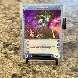 Chaotic card : Simalin Promo MAX E,C beyond The Doors 1st Edition Creature Nm - Image 4
