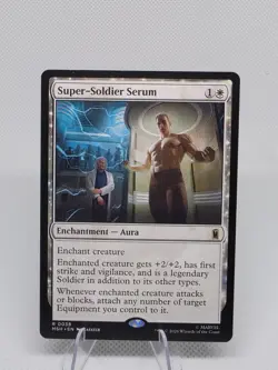 SUPER-SOLDIER SERUM Magic MTG Marvel Super Heroes!!! - Image 1