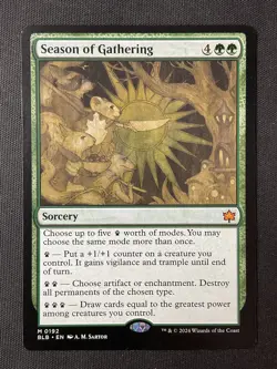 MTG Bloomburrow #192 Season of Gathering NM - Image 1