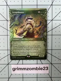 Magic Scrapshooter (Showcase) 324 Rare Bloomburrow NM Foil MTG-0013 - Image 1
