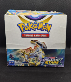 Pokemon - EMPTY Brilliant Stars Booster Box with 36 EMPTY Packs - NO CARDS (A) - Image 4