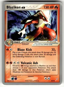Blaziken ex 89/95 non-holo Ultra Rare World Championship Decks Pokemon Near Mint - Image 1