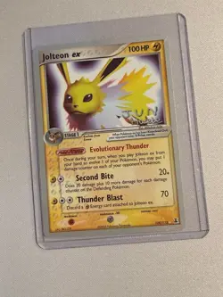 Jolteon ex (Jun Hasebe) 109/113 Ultra Rare World Championship Decks Pokemon NM - Image 1