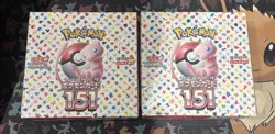 2 x Scarlet & Violet 151 Japanese Booster Box New Sealed Pokemon W/Shrink Wrap - Image 2