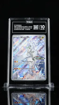 Pokemon Scarlet & Violet N's Reshiram TAG 10 #167/159 - Image 1