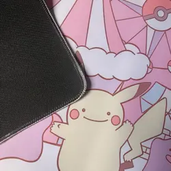 Ditto Pokemon Rubber Playmat Play Mat Kawaii Cute Clefairy Pikachu Jigglypuff - Image 4