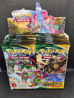 Pokemon Evolving Skies EMPTY Booster Box with 36 EMPTY Packs - NO CARDS - Image 1