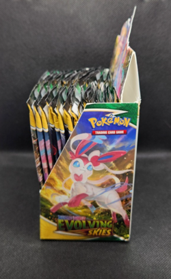 Pokemon Evolving Skies EMPTY Booster Box with 36 EMPTY Packs - NO CARDS - Image 2