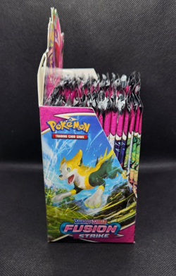 Pokemon TCG - EMPTY Fusion Strike Booster Box with 36 EMPTY Packs - NO CARDS - Image 2